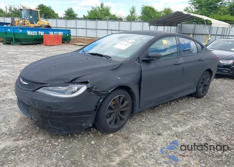 2015 Chrysler 200 S from USA, damaged, VIN 1C3CCCBB6FN674920